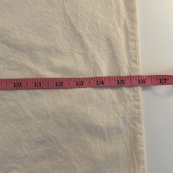 Tory Burch Beige Canvas Duster Bag with Pink Design With Logo Charm - Picture 4 of 4